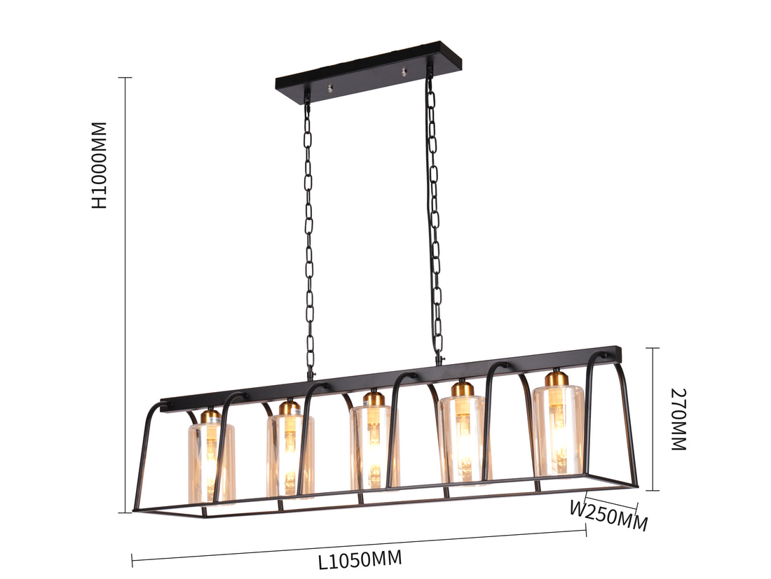 Linea Glow Linear Pendant