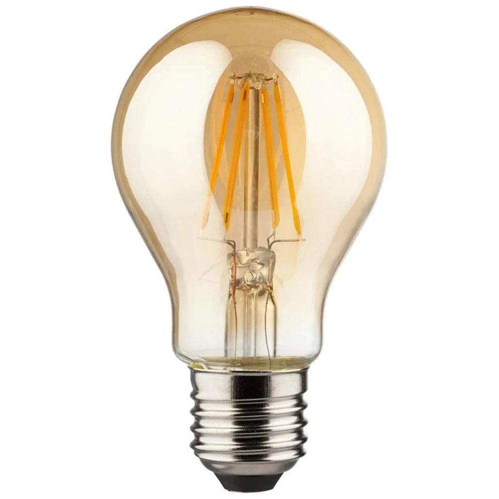 4W A60 AMBER Bulb by The Light Library