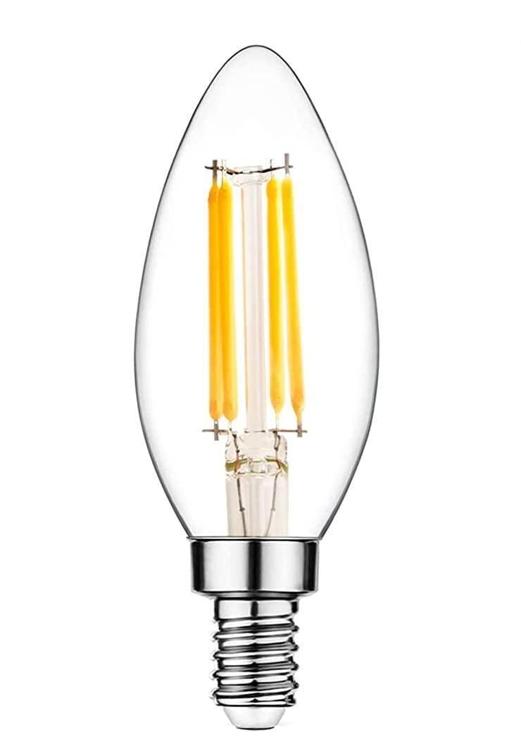 4W C35 E14 CLEAR Bulb by The Light Library