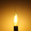 4W C35 E14 TAIL CLEAR Bulb by The Light Library