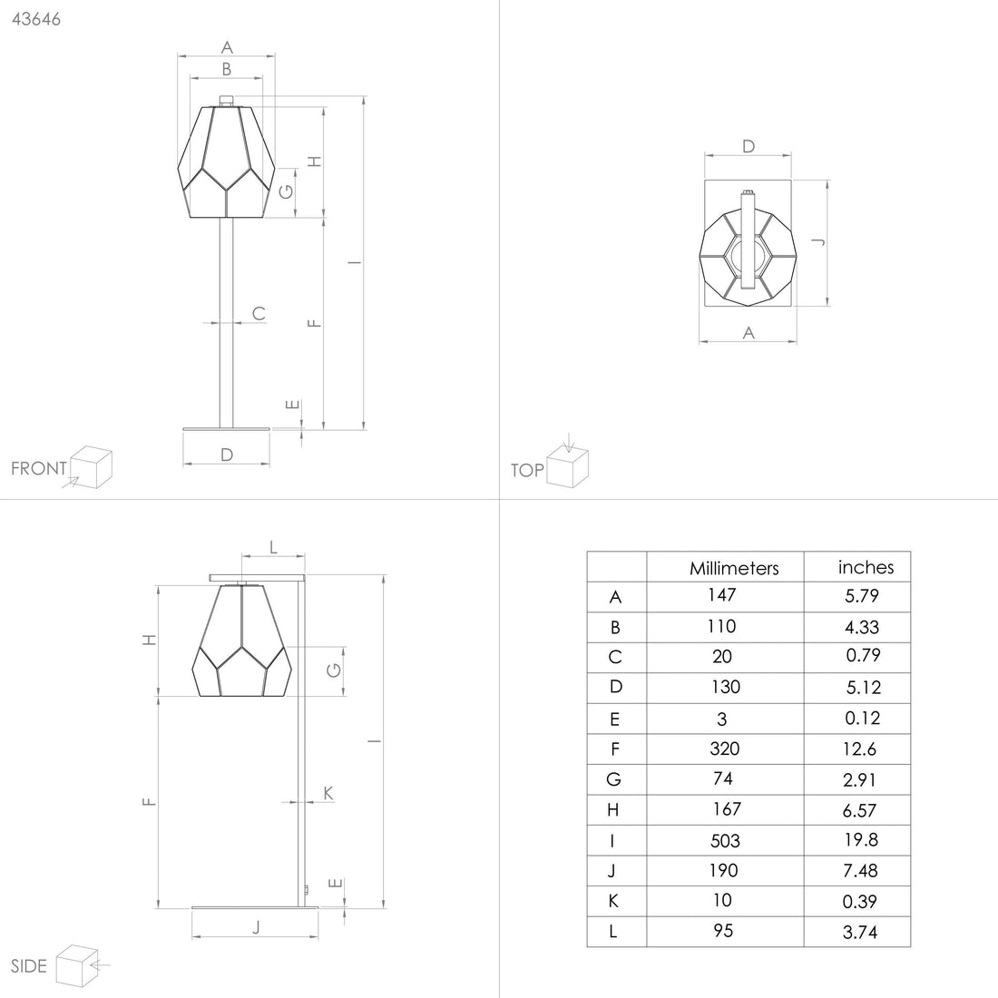 MARDYKE Table Lamp