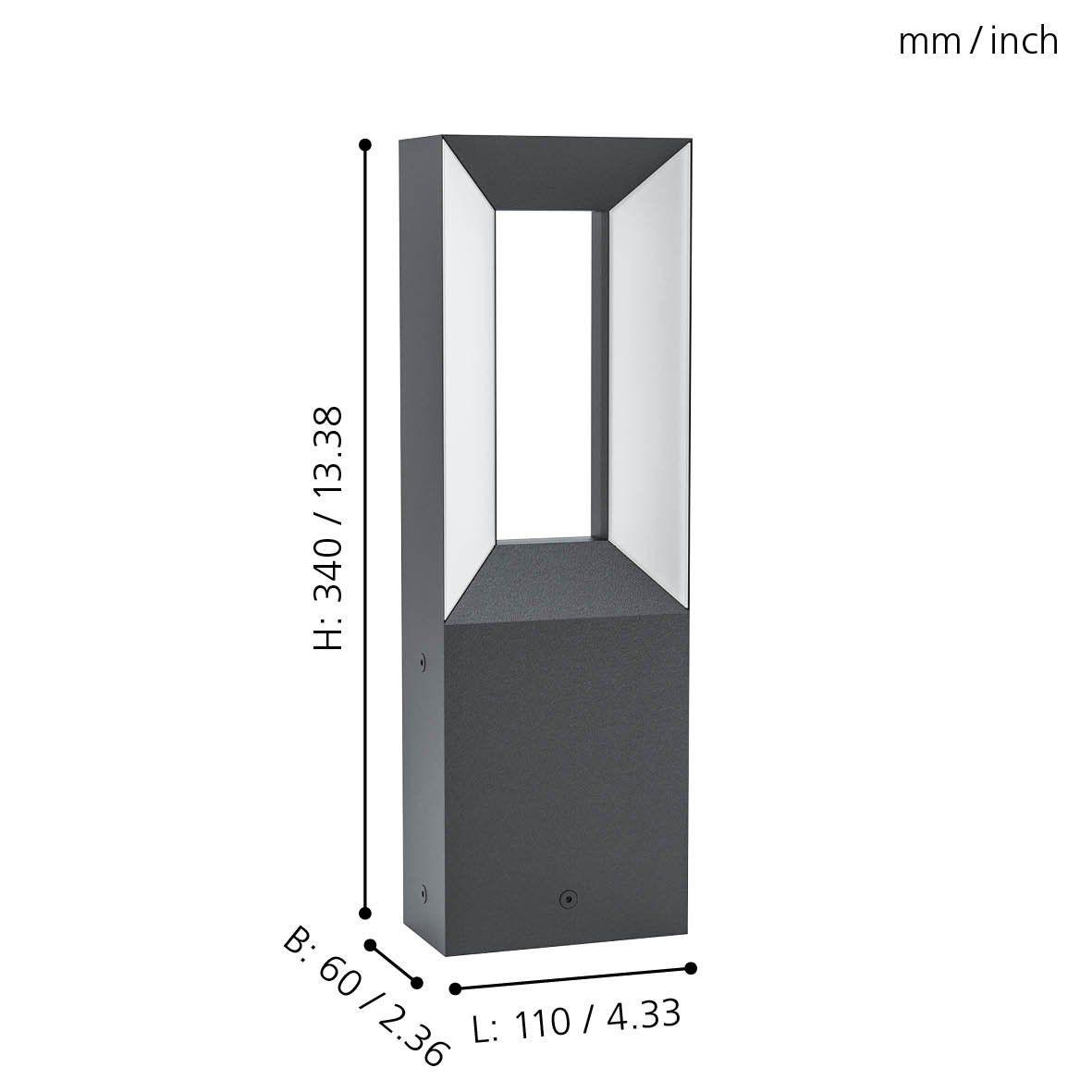 RIFORANO Bollard by The Light Library