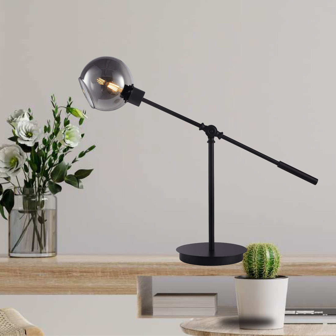 Silken Splendor Table Lamp