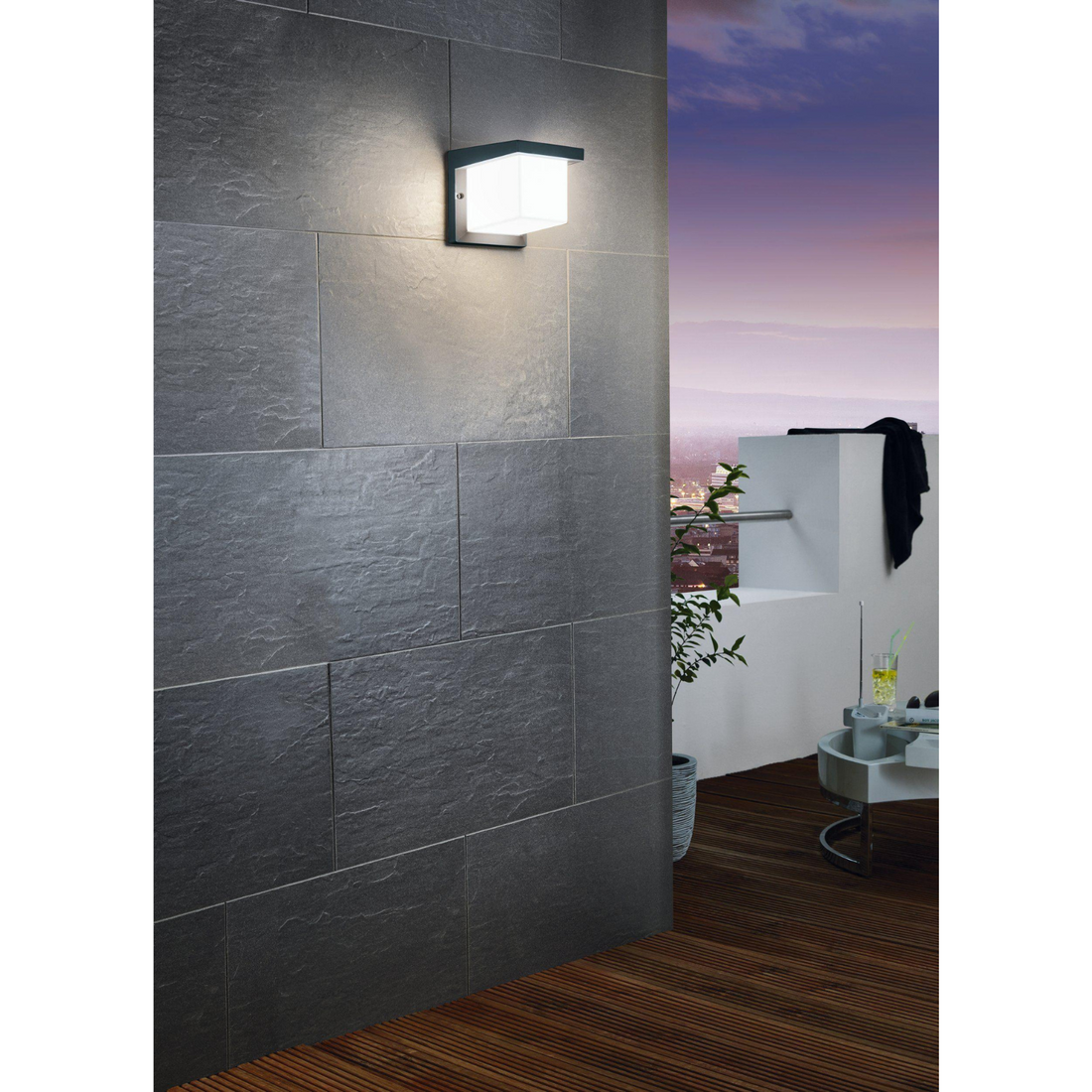 DESELLA Outdoor Wall Light by The Light Library