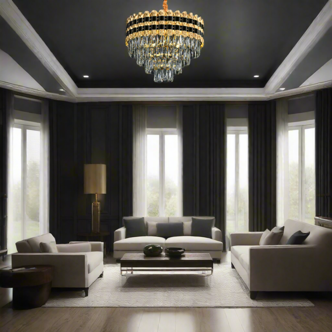 Gleaming Aura Chandelier