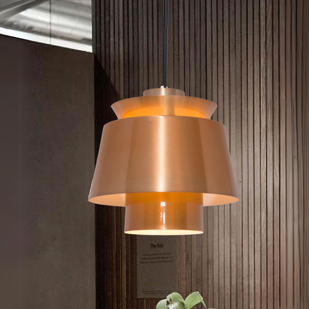 Vintage Vibe Metalic Pendant Light