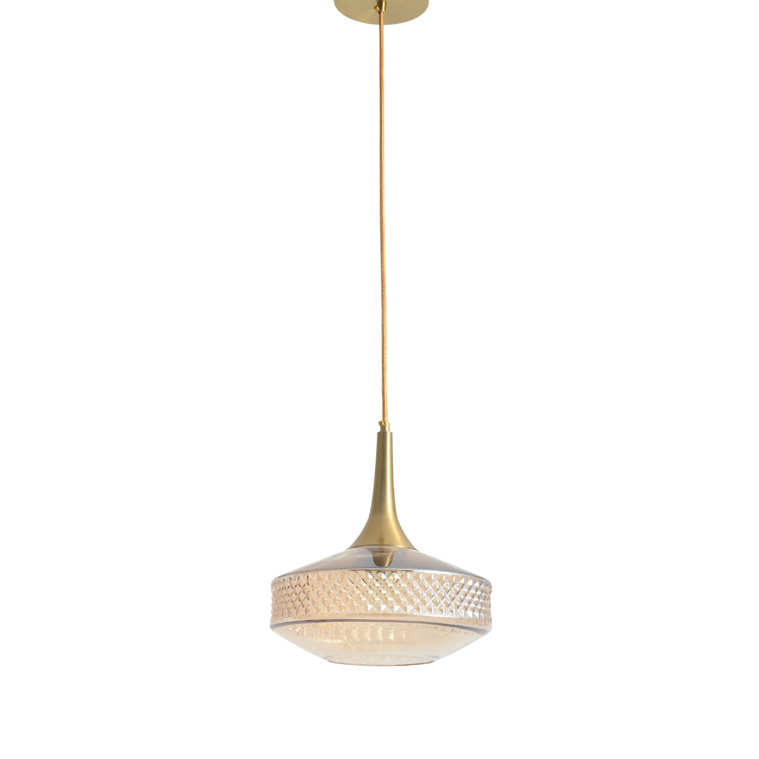 Saffron Glow Pendant Light