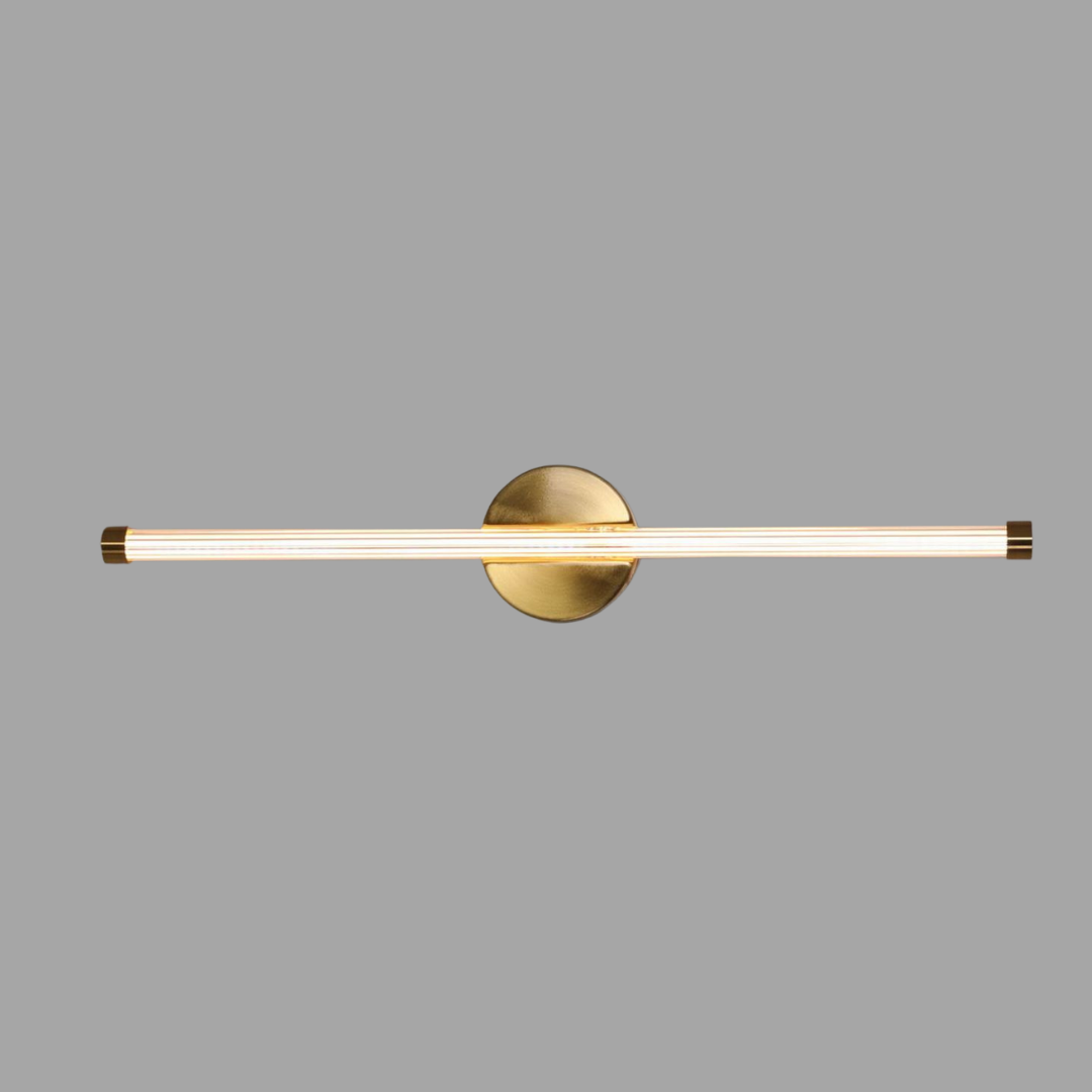 Brass Flare Wall Light