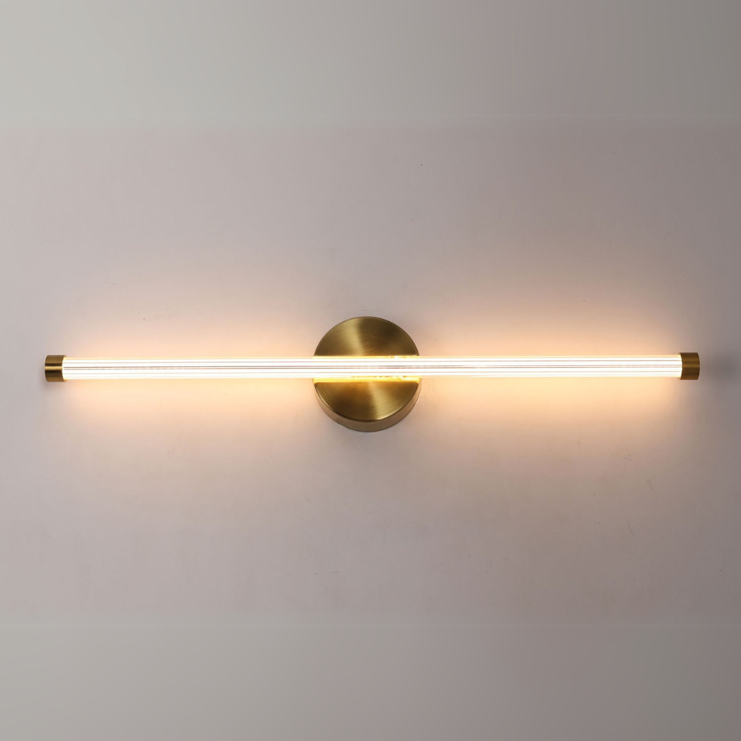 Brass Flare Wall Light