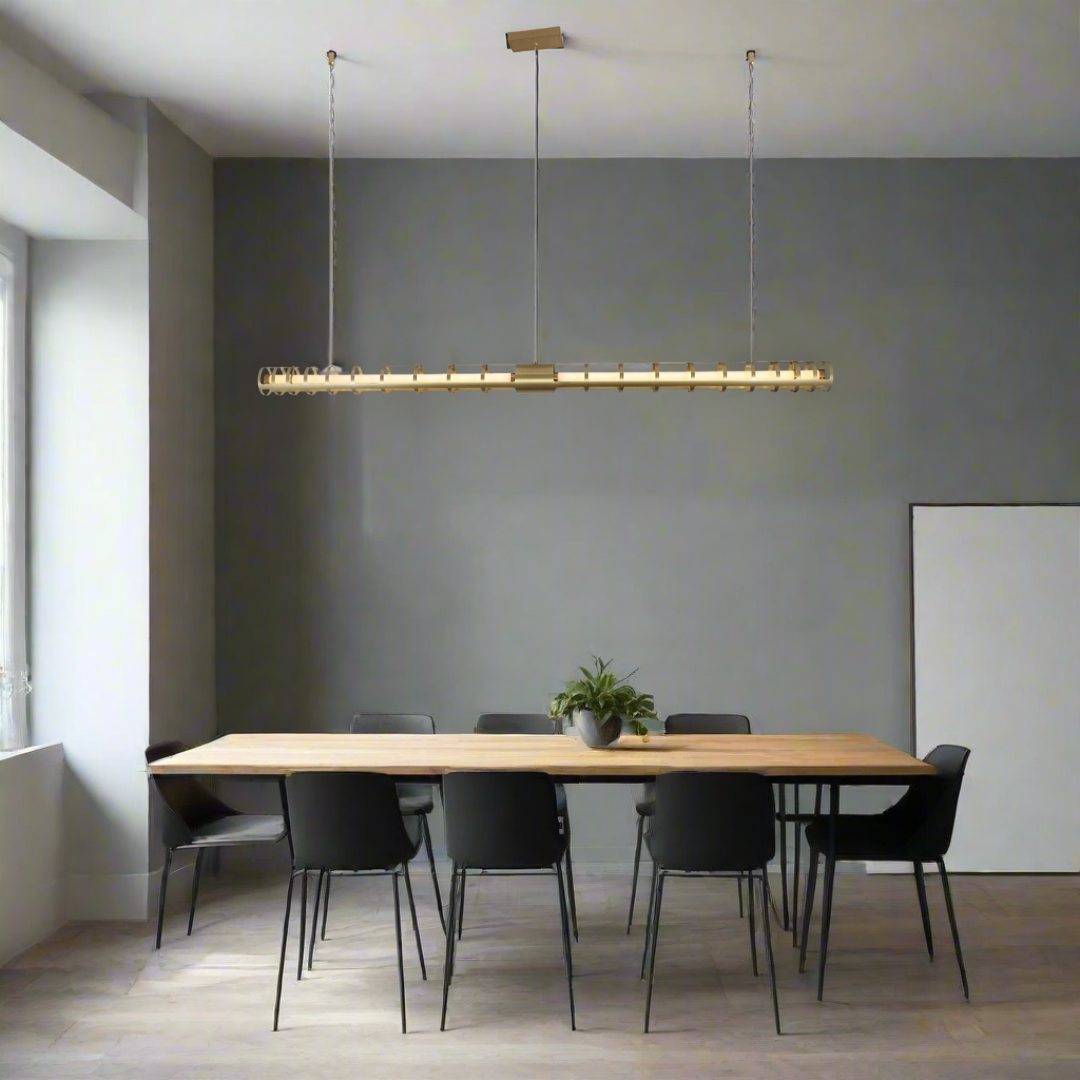 Golden Allure Linear Pendant