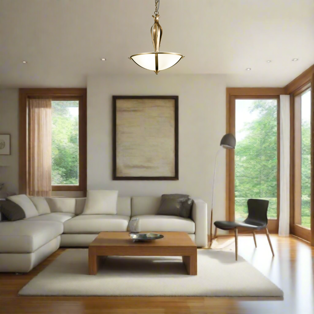 Golden Mist Pendant Light