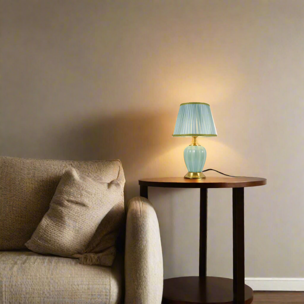 GlimmerGaze Table Lamp