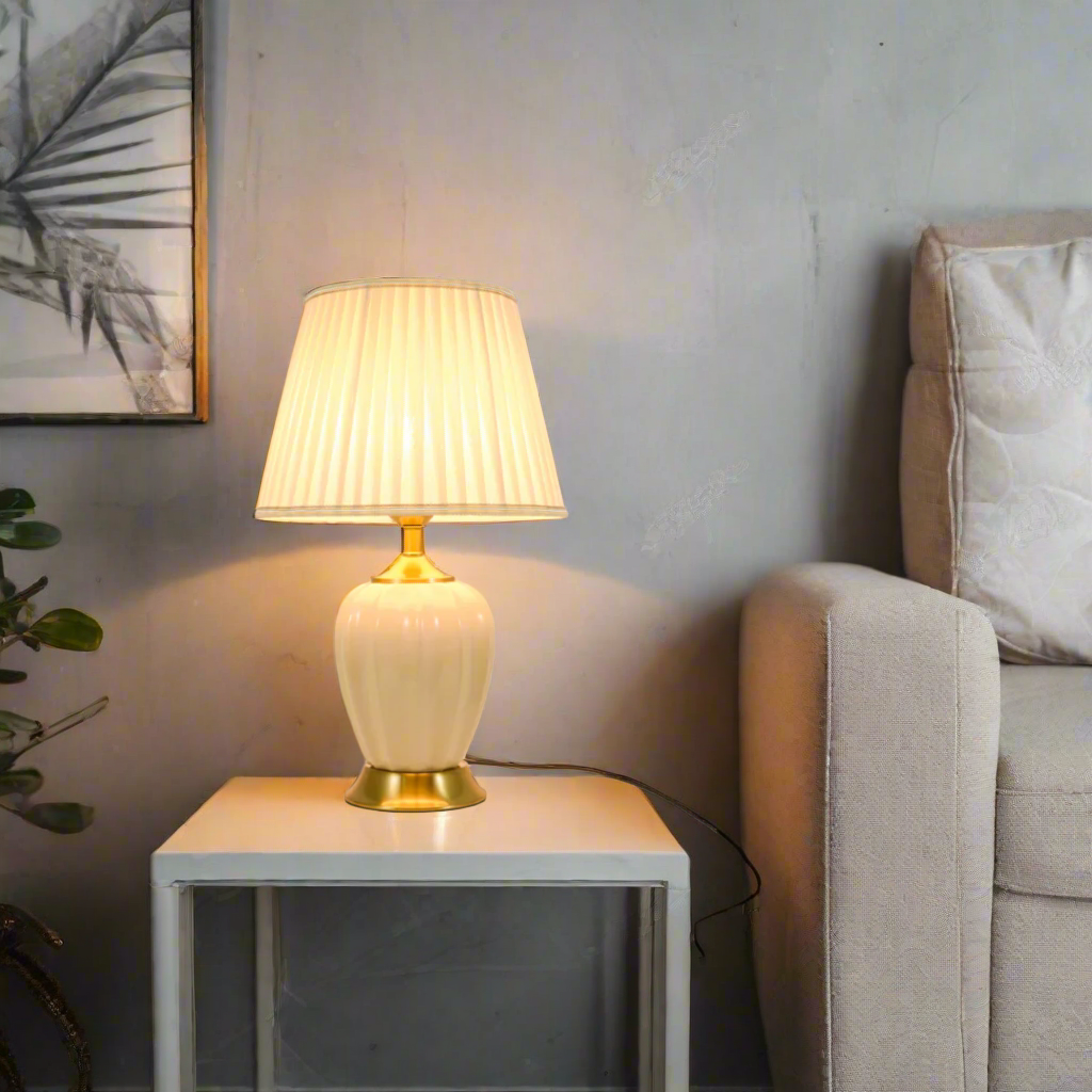 GlimmerGaze Table Lamp