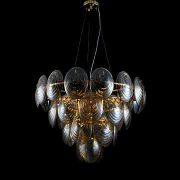 Sapphire Cascade Chandelier