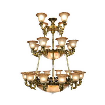 Valora Double Height Chandelier