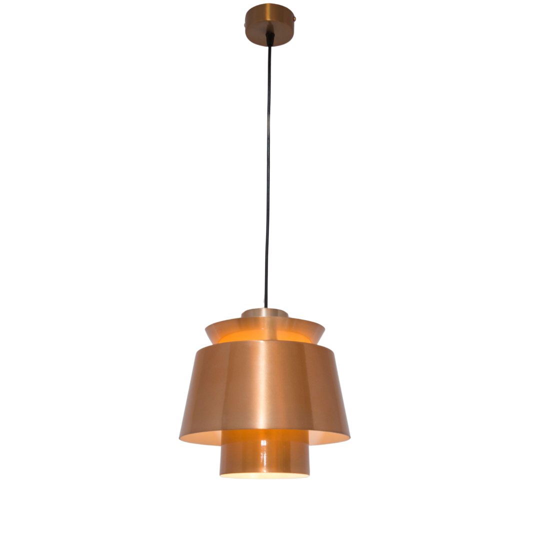 Vintage Vibe Metalic Pendant Light