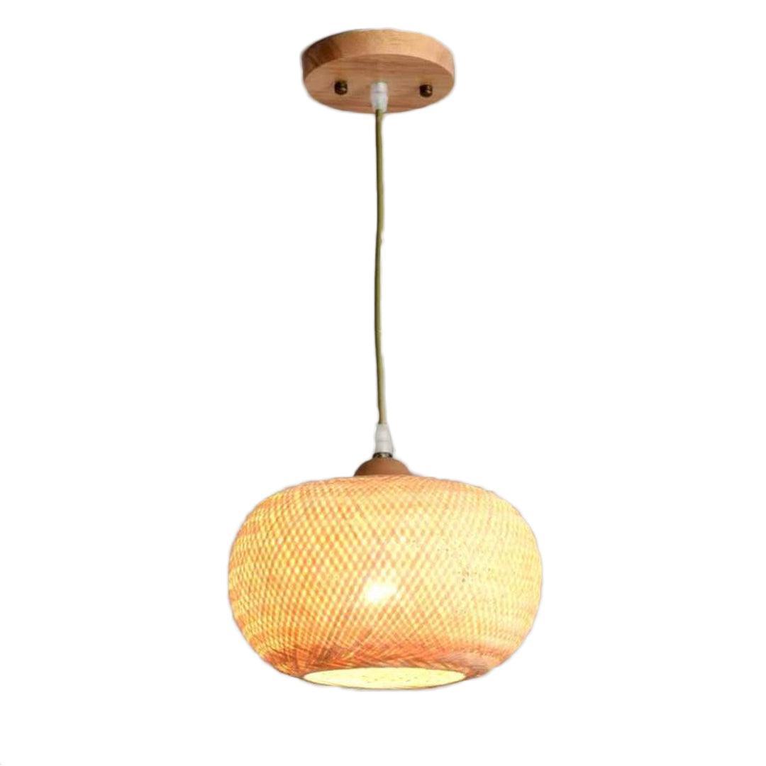 Acacia Bamboo Pendant Light by The Light Library