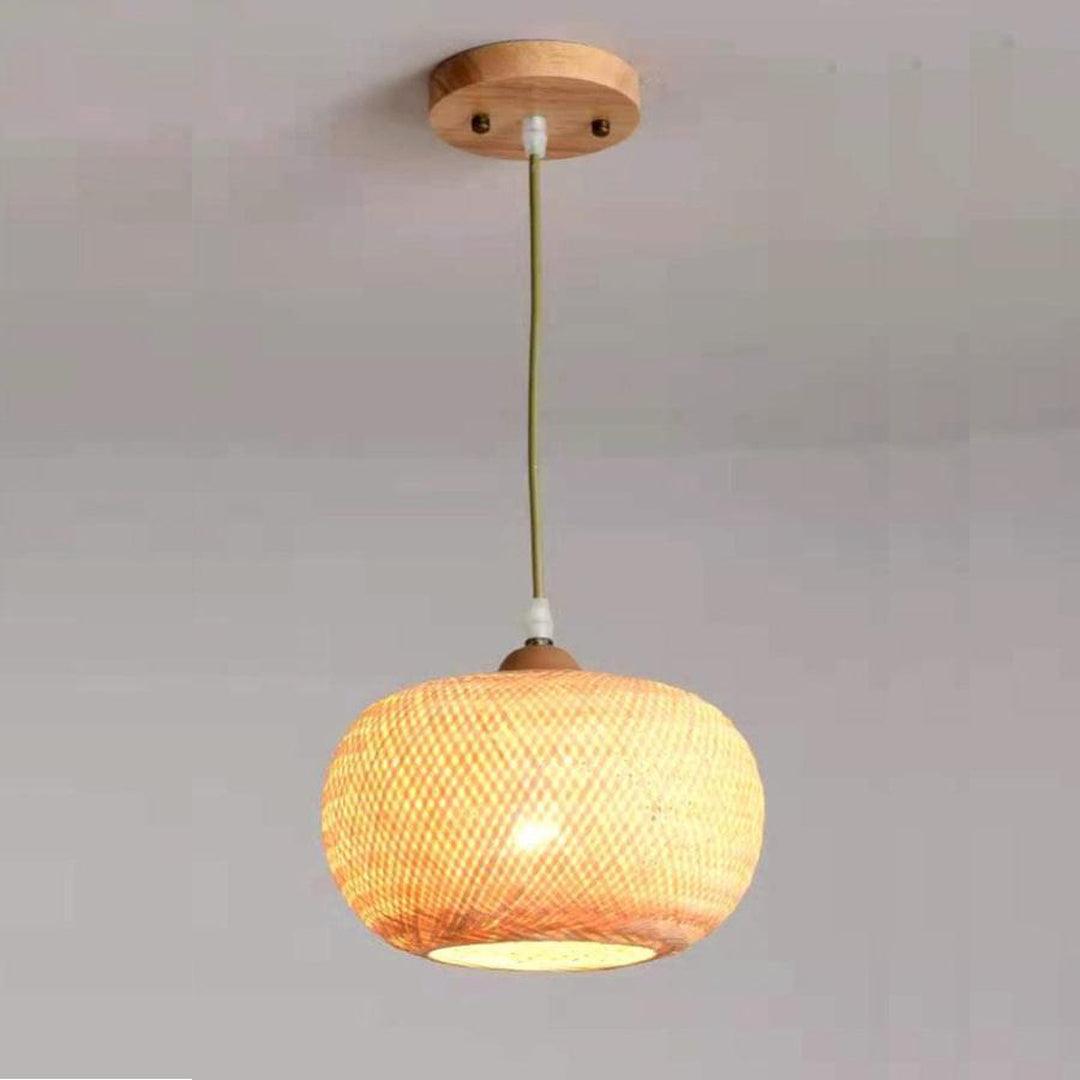 Acacia Bamboo Pendant Light by The Light Library