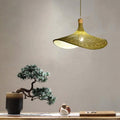 ALDER Bamboo Pendant by The Light Library