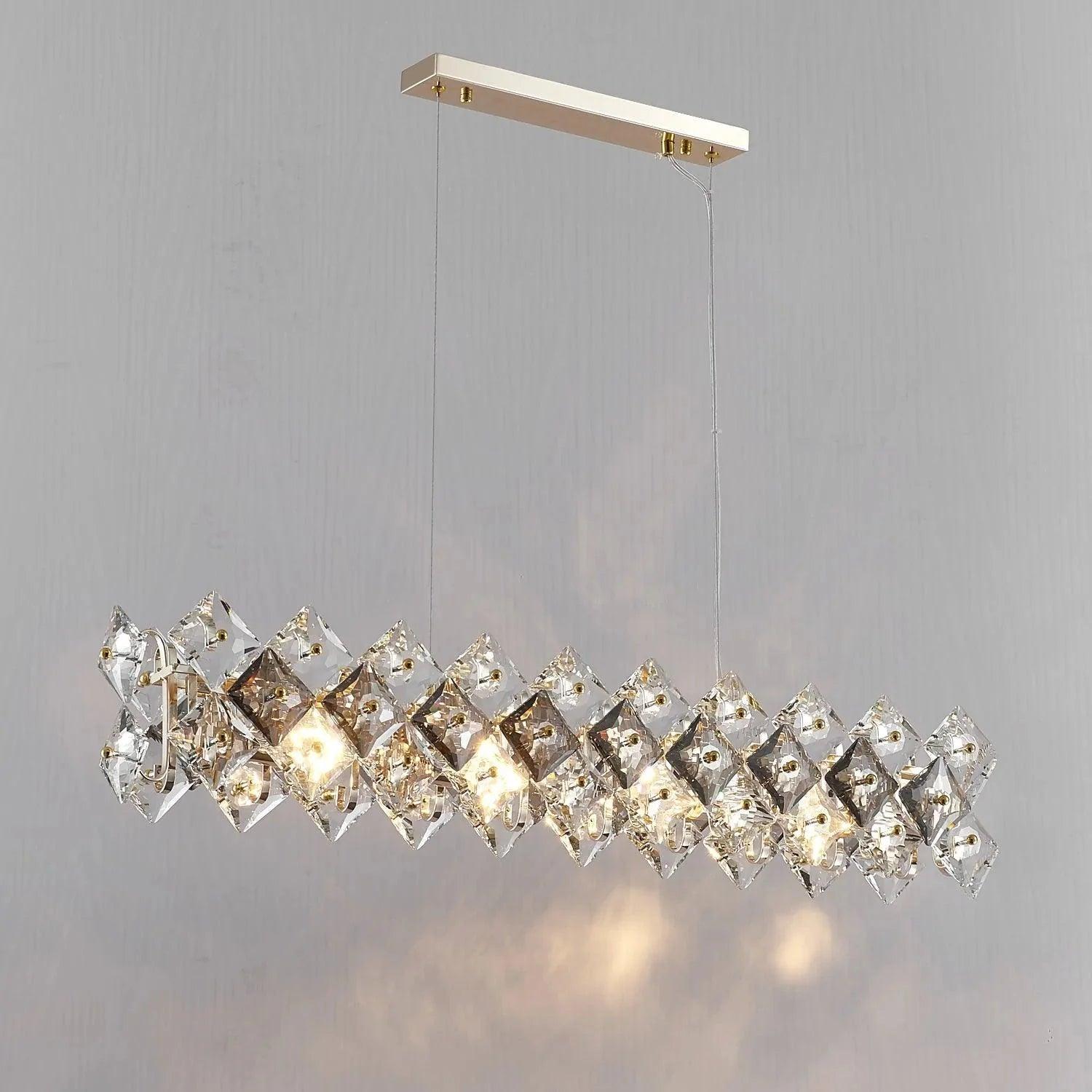 ALLIE Linear Pendant Chandelier by The Light Library