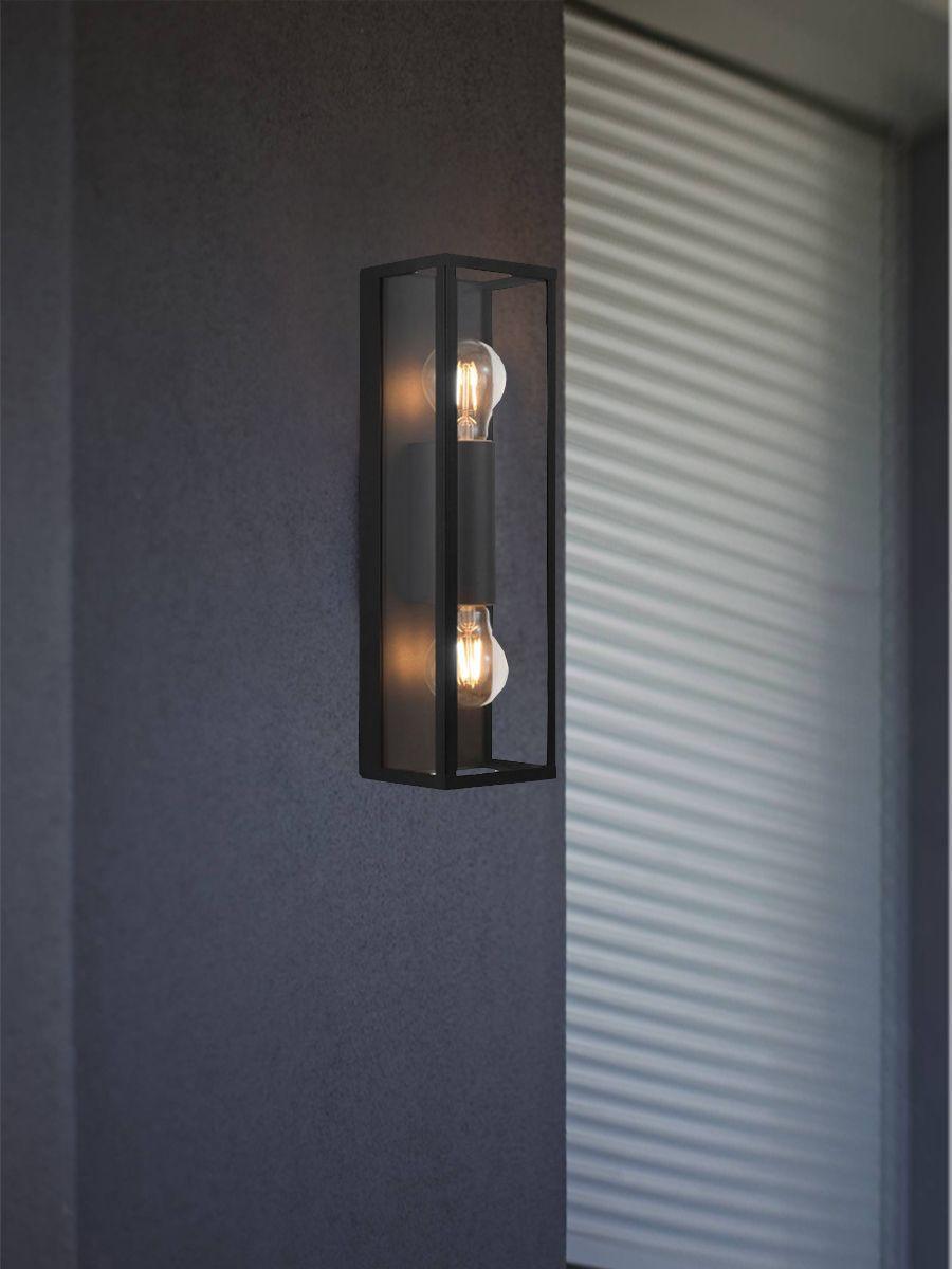 Amezola Wall Light - Double Bulb by The Light Library