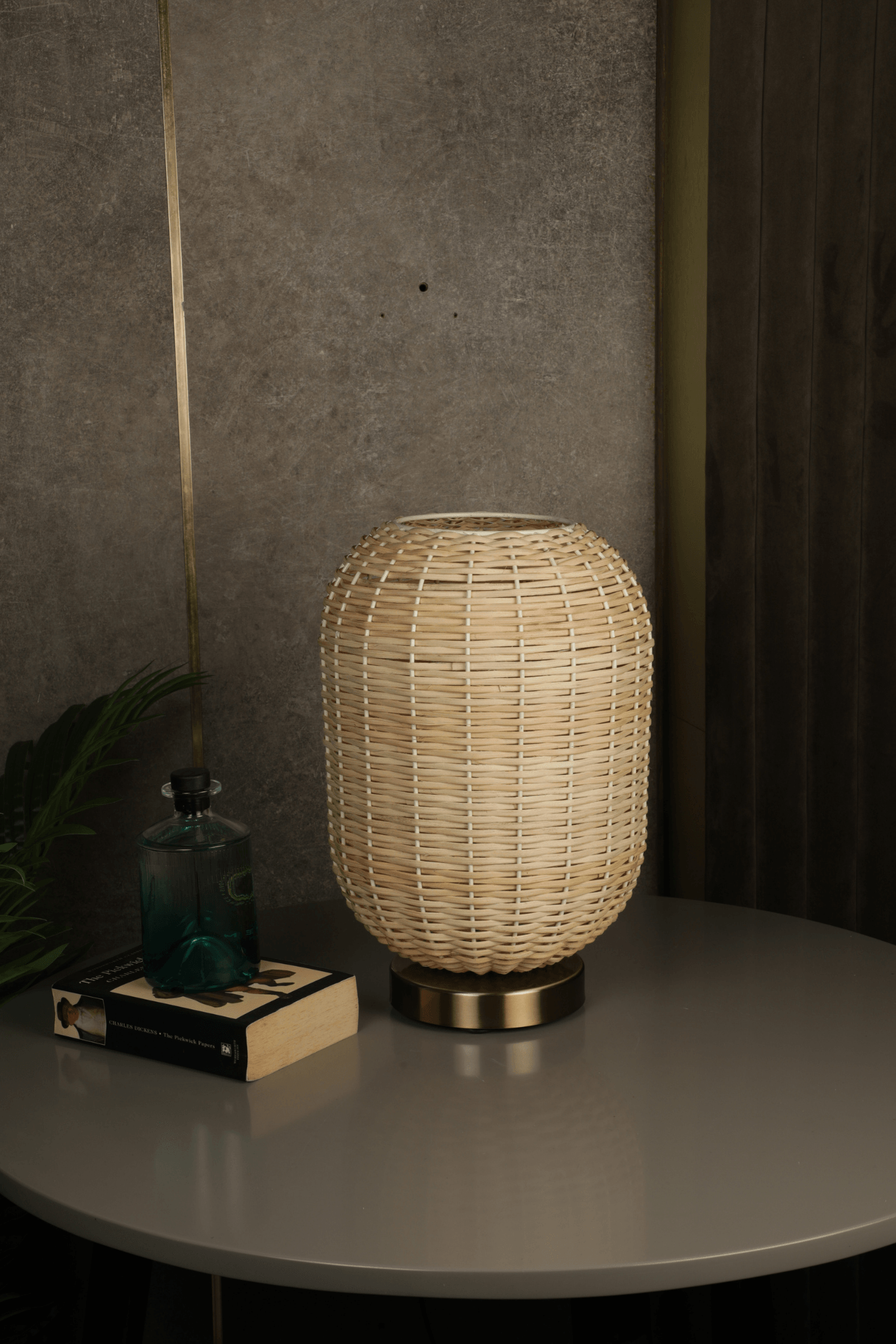 Aria Handcrafted Table Lamp by The Light Library