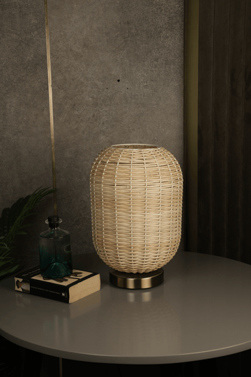 Aria Handcrafted Table Lamp by The Light Library