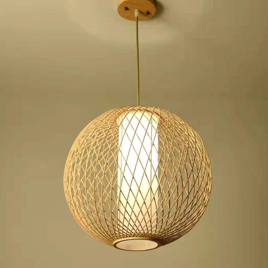 BALSAM Bamboo Pendant Light by The Light Library