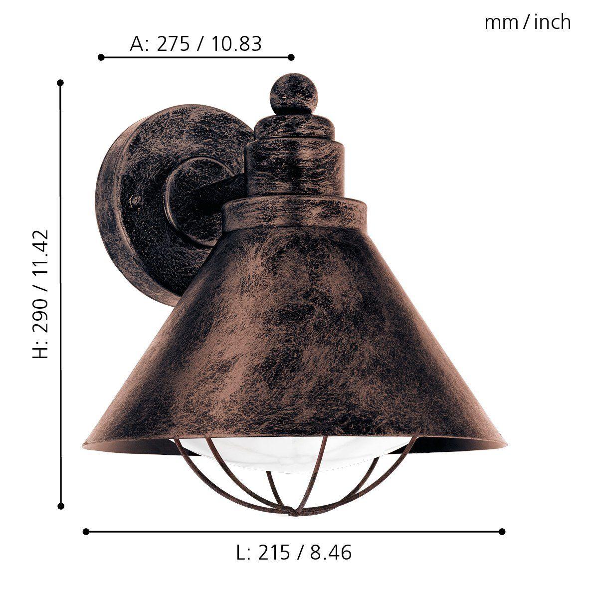 BARROSELA Outdoor Wall Light by The Light Library