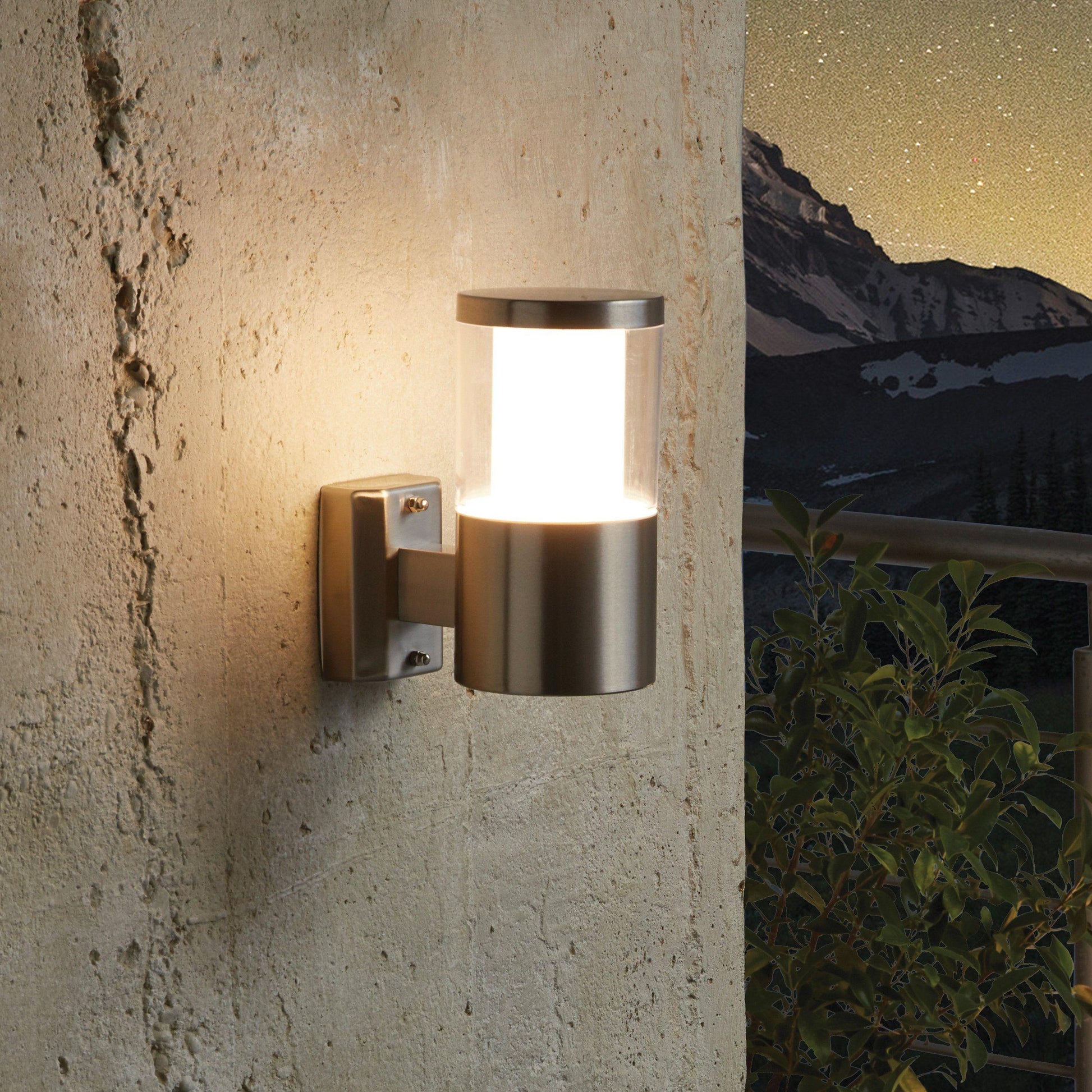 BASALGO Outdoor Wall Light by The Light Library