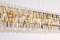 Bejeweled Linear Crystal Chandelier by The Light Library