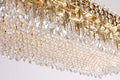 Bejeweled Linear Crystal Chandelier by The Light Library