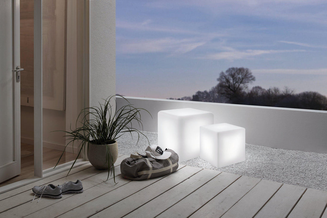 BOTTONA Outdoor Floor Lamp by The Light Library