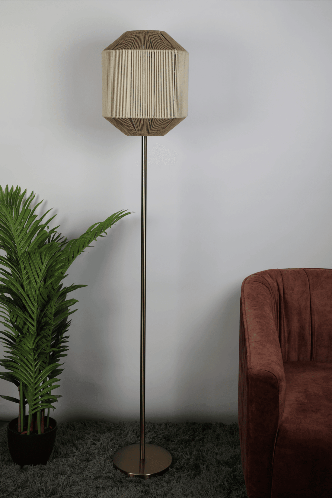 Brilho Handcrafted Floor Lamp by The Light Library