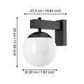 BUFALATA Outdoor Wall Light by The Light Library