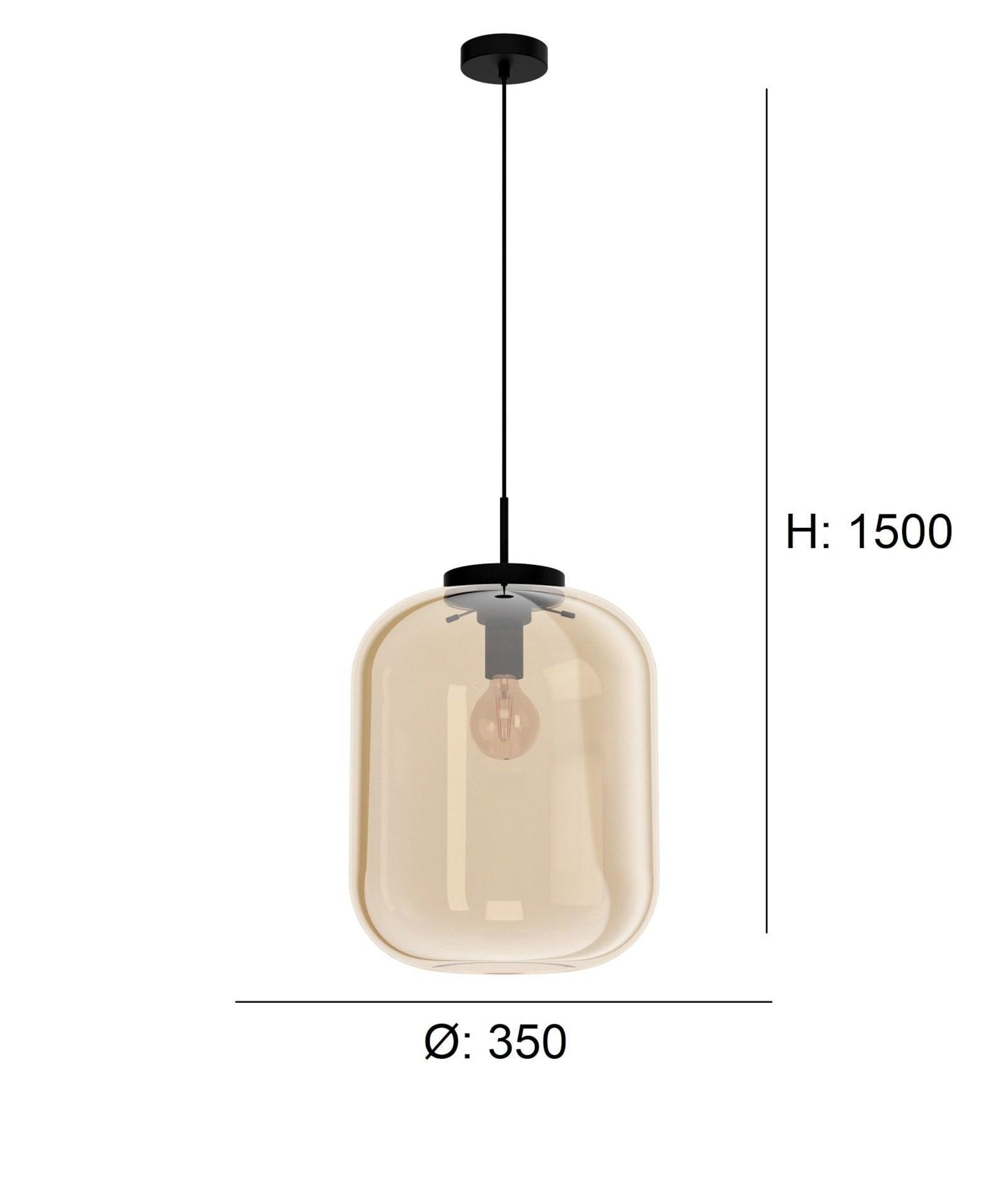 BULCIAGO AMBER Pendant Light by The Light Library