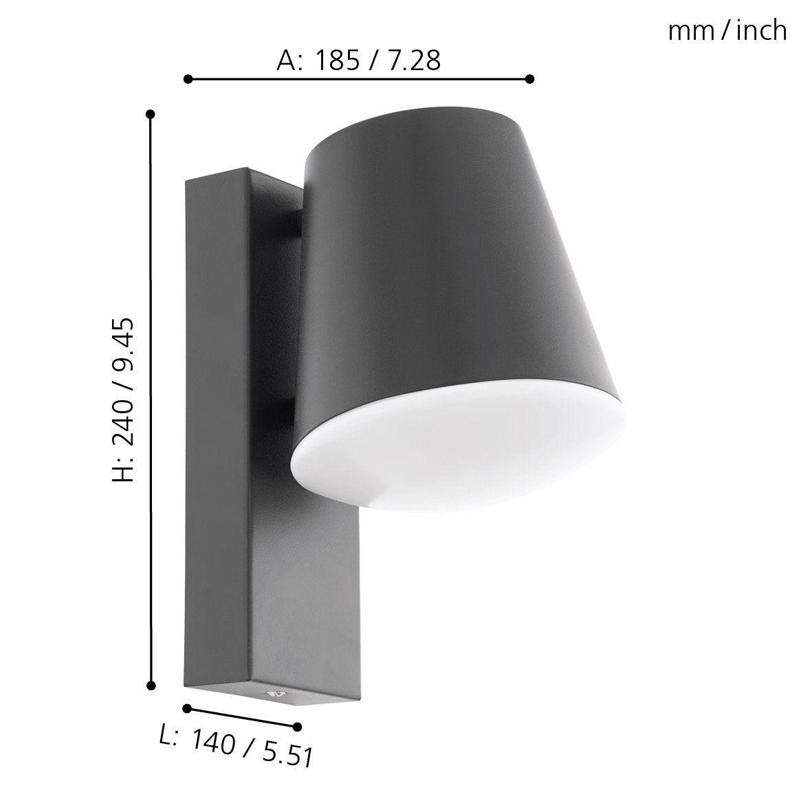 CALDIERO-C Outdoor Wall Light by The Light Library