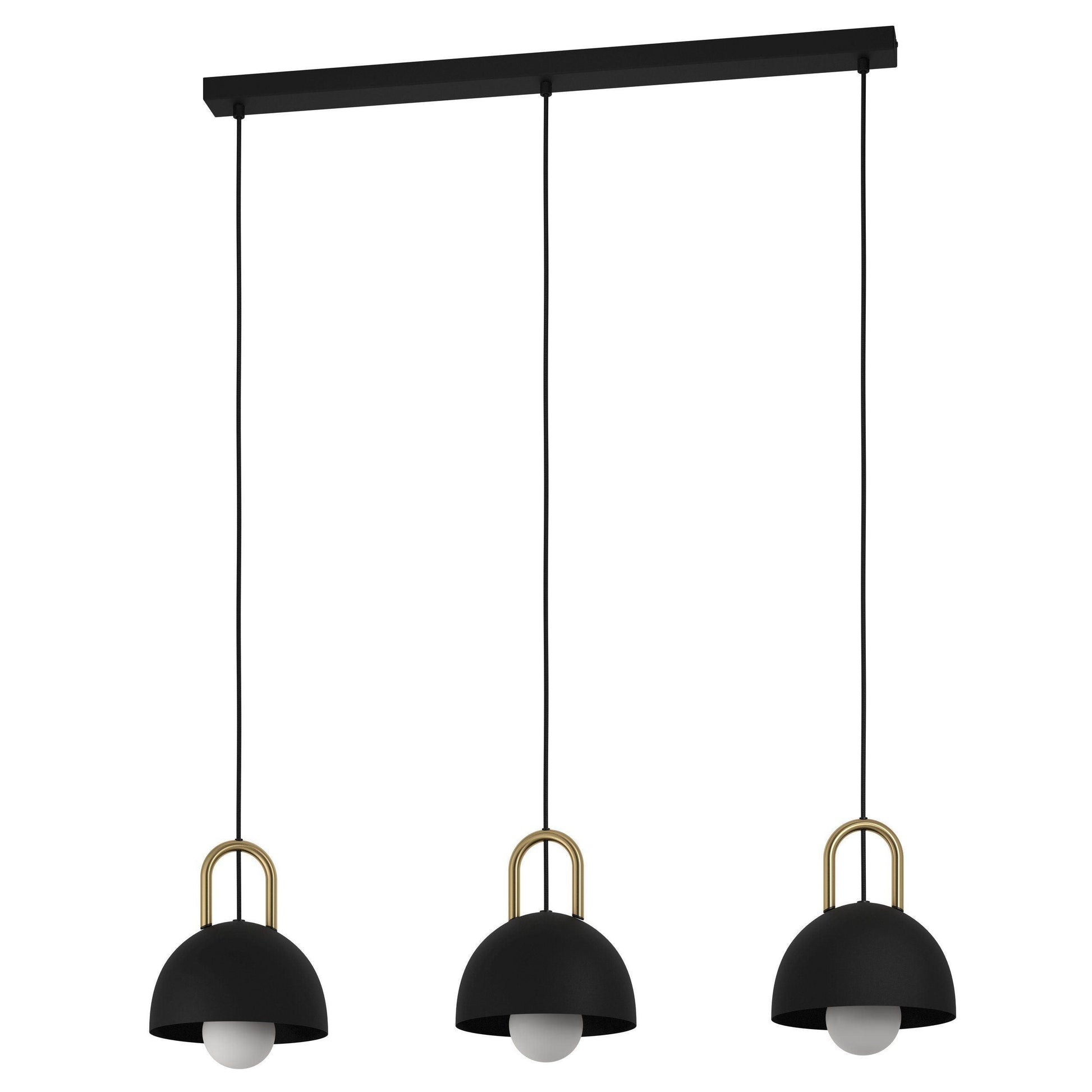 CALMANERA Black Pendant Light by The Light Library