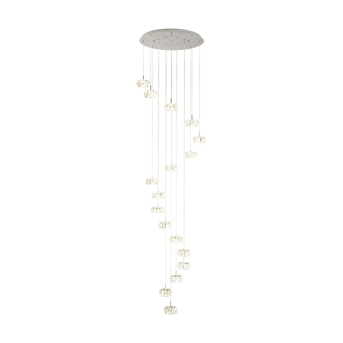 CORLIANO Double Heighted Chandelier by The Light Library