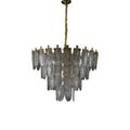 Crystal Leaflet Chandelier by The Light Library