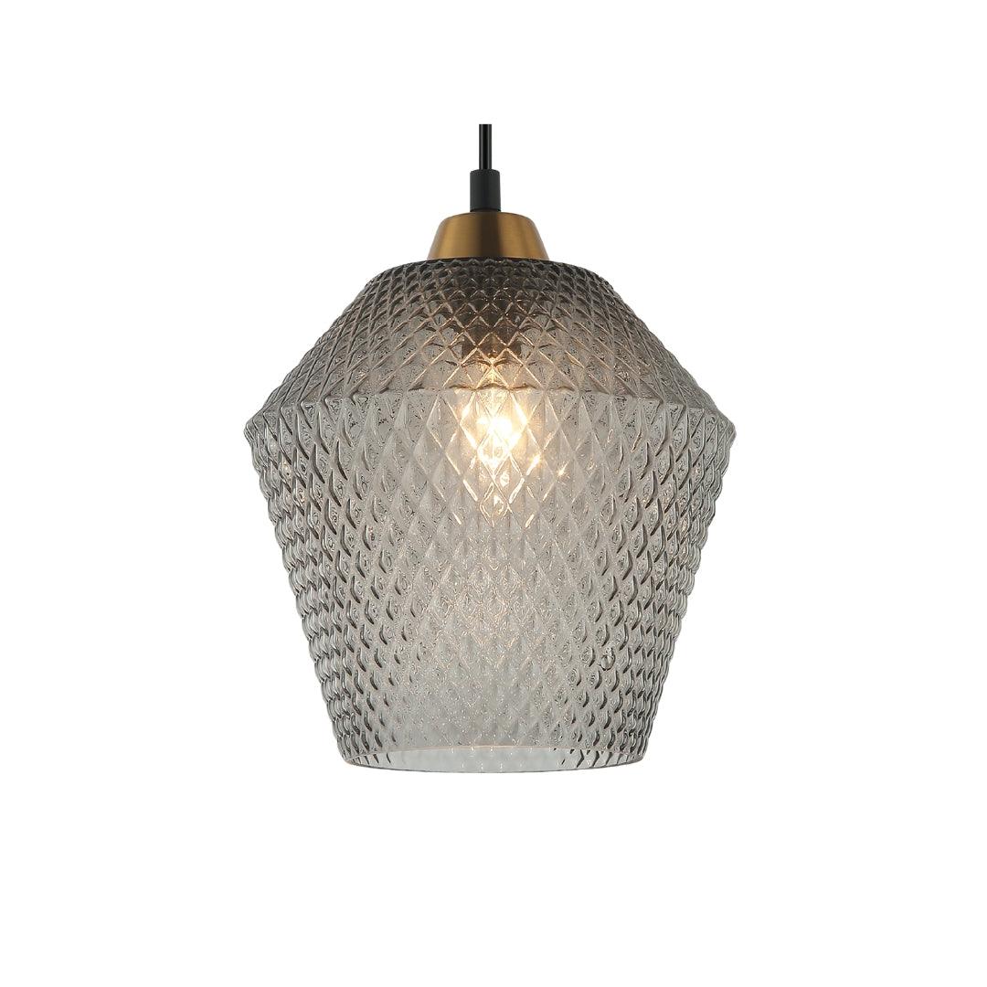 Dazzling Diamond Drop Pendant Light by The Light Library