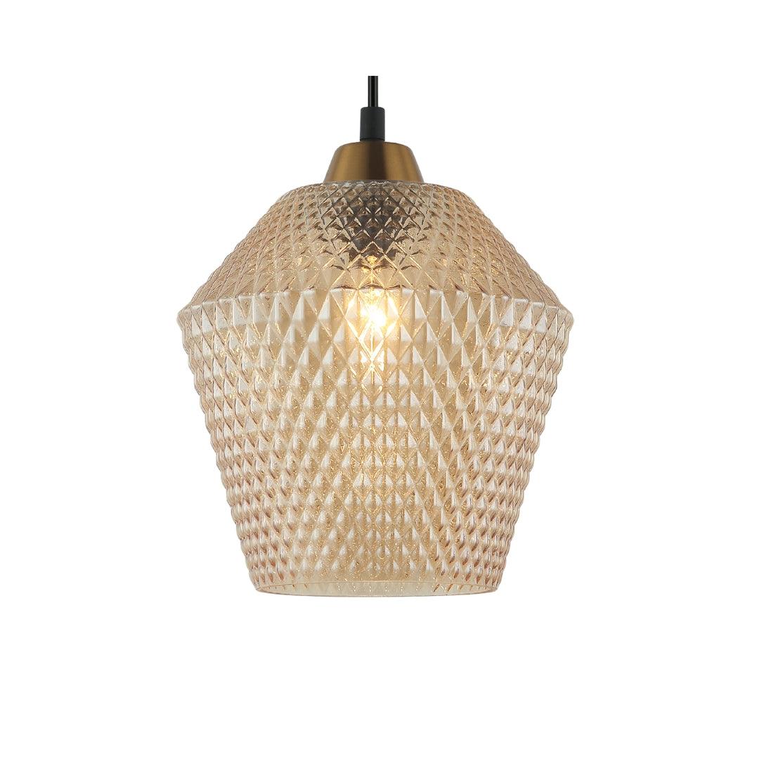 Dazzling Diamond Drop Pendant Light by The Light Library