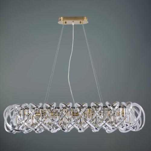 Decority Linear Chandelier by The Light Library