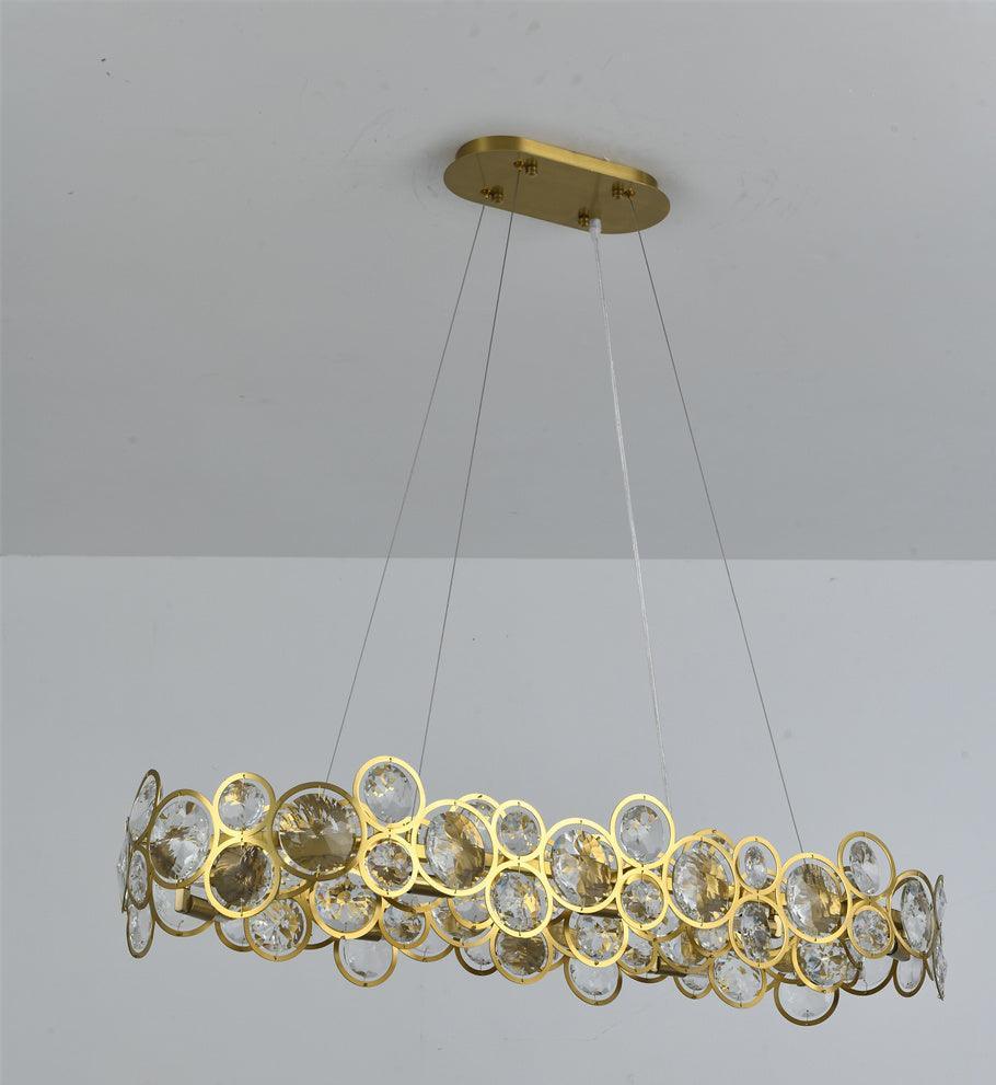 Decorium Linear Chandelier by The Light Library