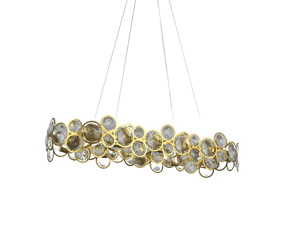 Decorium Linear Chandelier by The Light Library