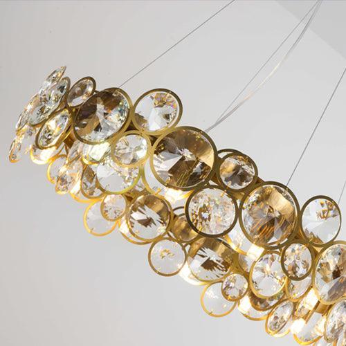 Decorium Oval Chandelier by The Light Library