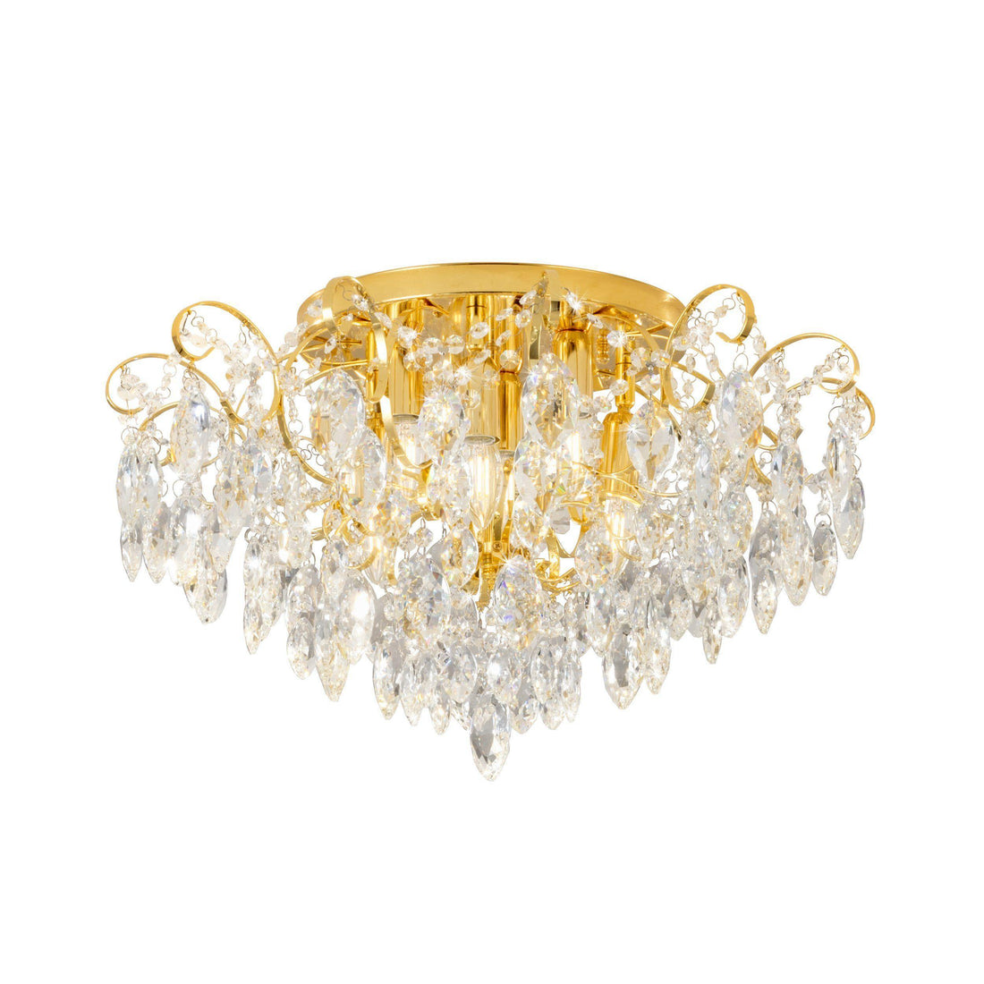 FENOULLET Crystal Ceiling Light by The Light Library