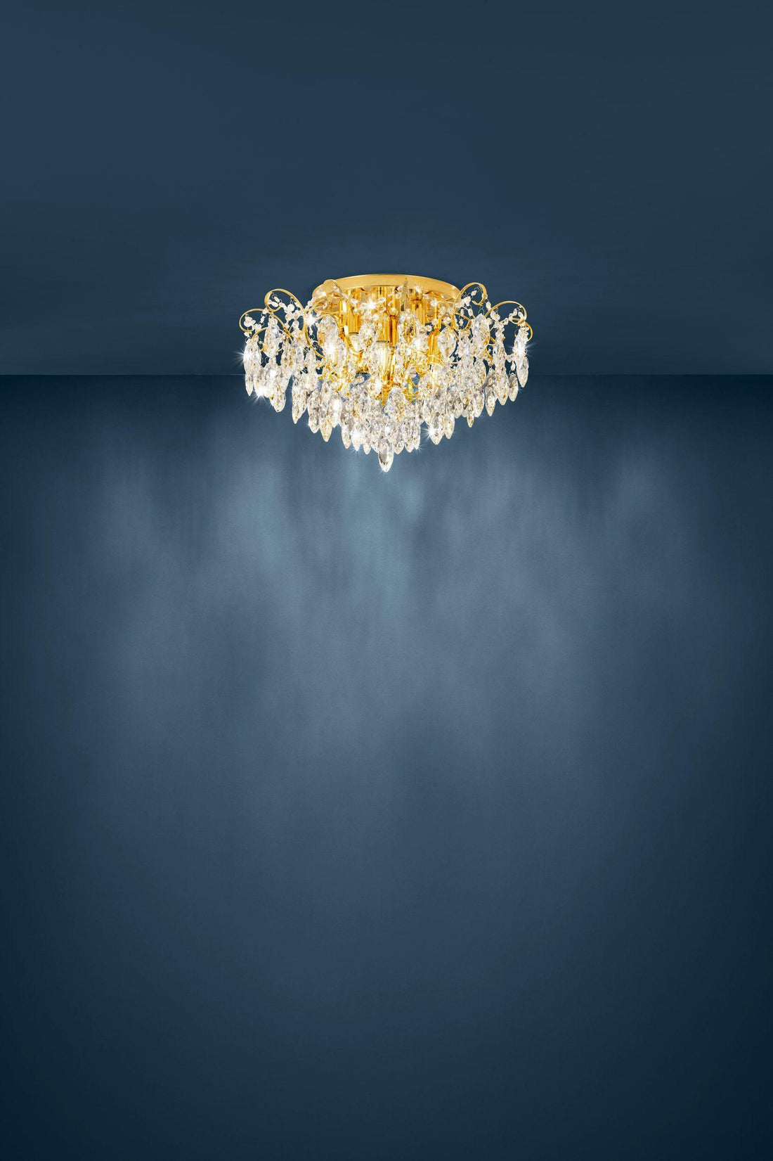 FENOULLET Crystal Ceiling Light by The Light Library