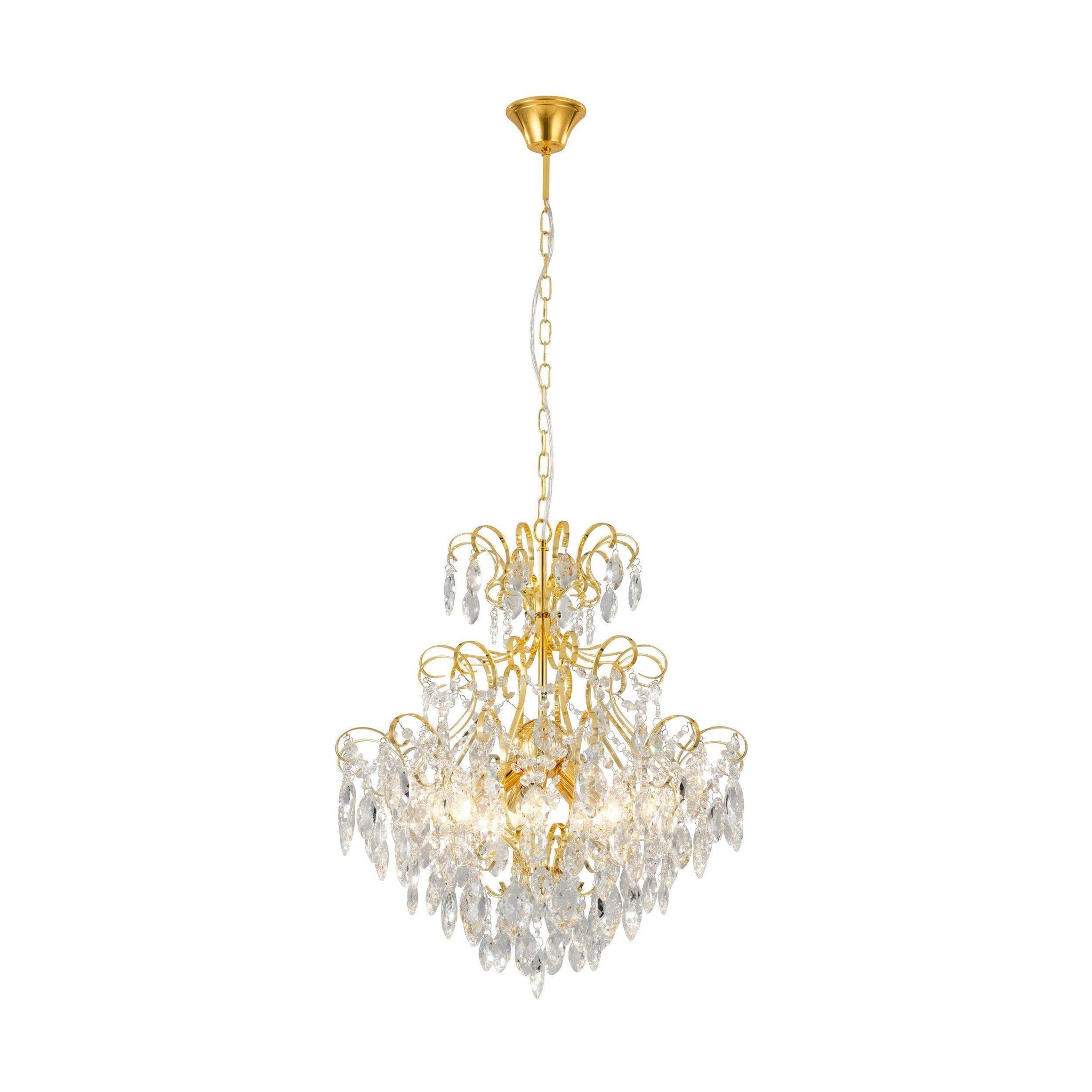 FENOULLET Crystal Chandelier by The Light Library