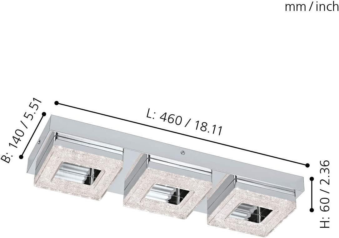 FRADELO Square Ceiling light by The Light Library